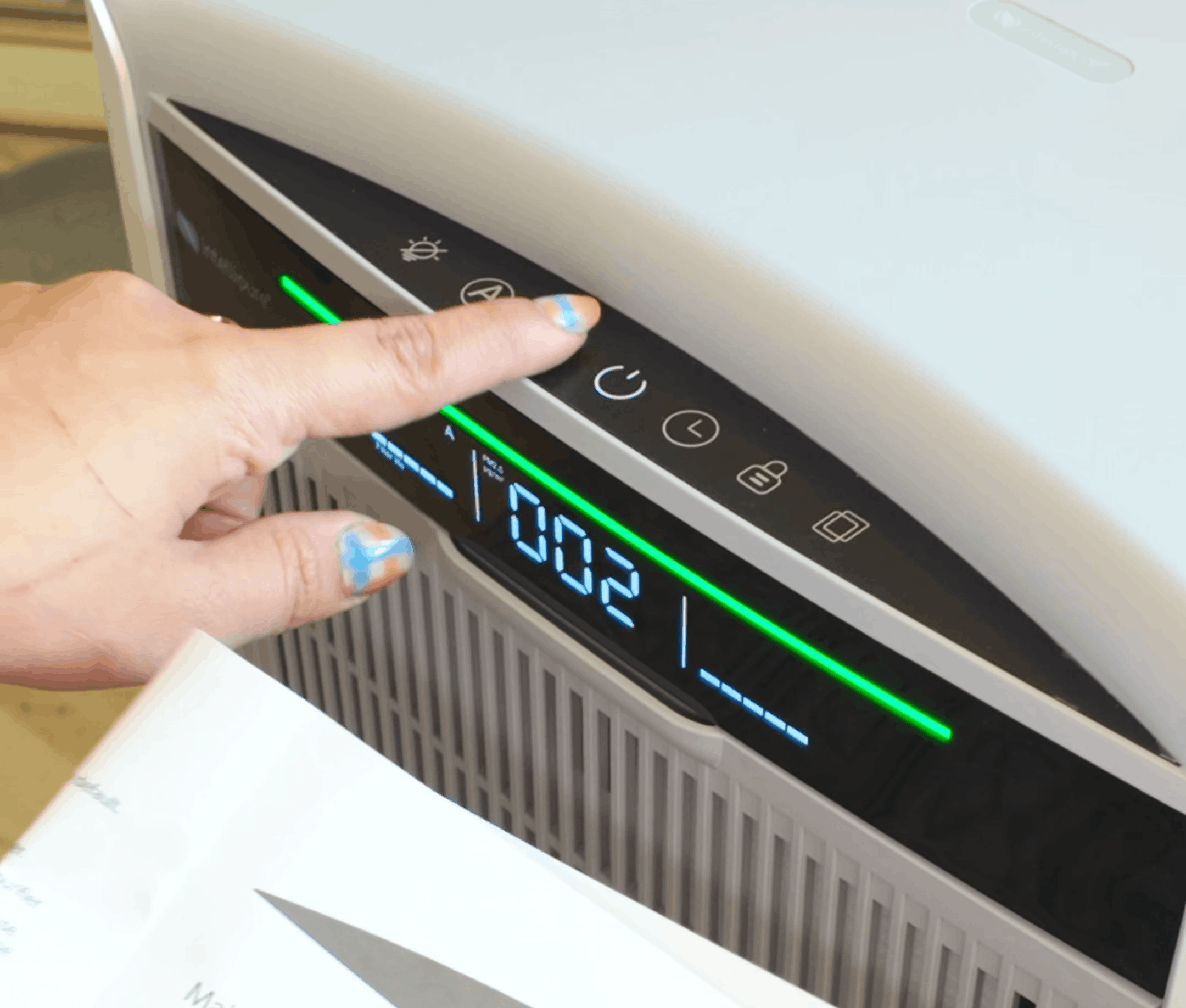 H1000 Air Purifier 2-Pack with Dual HEPA Filters