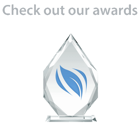 Gif rotating of awards earned by Intellipure