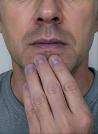 Bluish skin coloration (in severe cases)