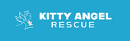 Kitty Angel Rescue logo on a blue background