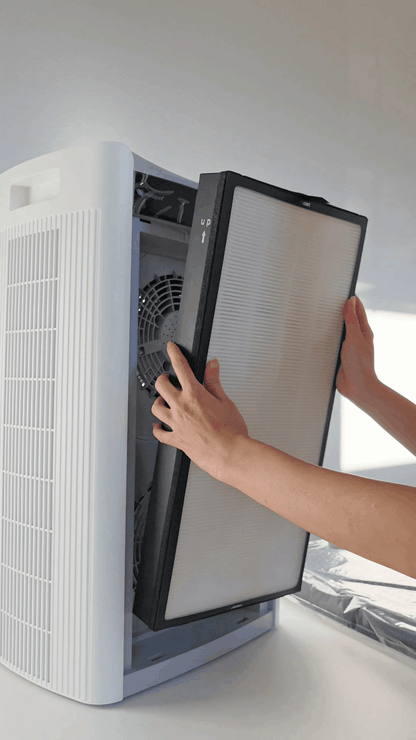 H1000 Air Purifier 2-Pack with Dual HEPA Filters