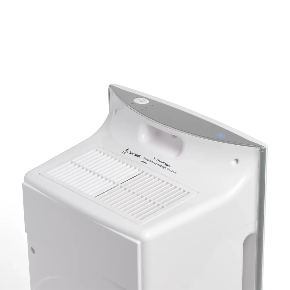 The Intellipure Compact air purifier has a handle for ease of mobility.